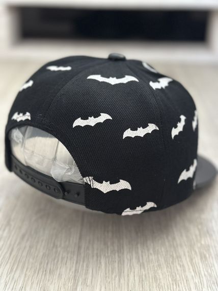 Кепка детская (Snapback) снепбек Чорно-білий Бетмен Batman 50-54р (2238) | Зображення 1
