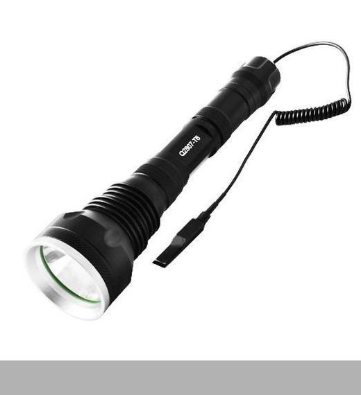 Ліхтар Police Q2807 T6, потужний, під рушницю, винос. кнопка, 1 або 2 акумулятори 18650, зарядка 220V/12V (47275-2807_591)