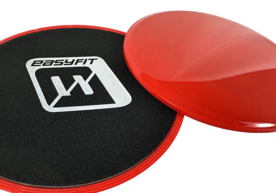 Диски для глайдингу EasyFit червоні (пара) (EF-1425-R) | Зображення 3