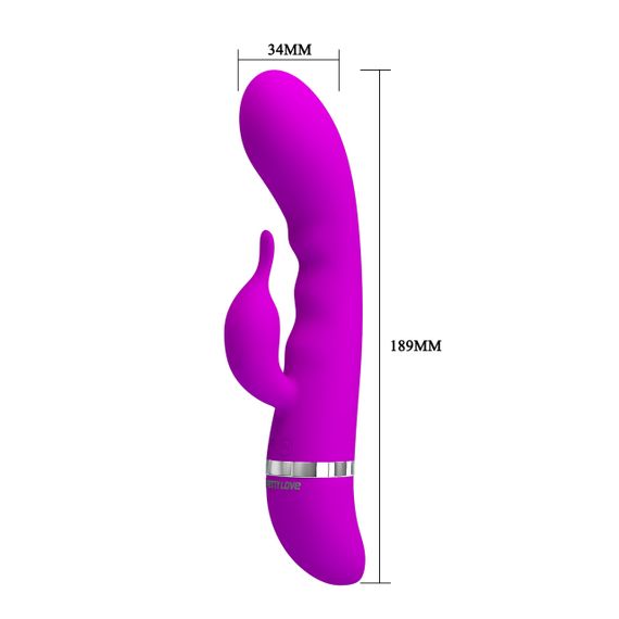 Вібратор - Pretty Love Hilda Vibrator Purple Sex Aura | Зображення 5