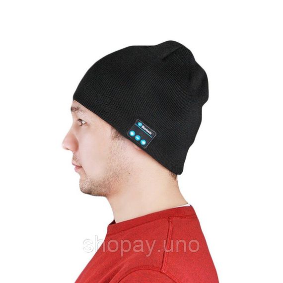 Шапка с встроенными bluetooth наушниками SPS Hat BT ∙ Портативная колонка-шапка Bluetooth music hat | Зображення 3