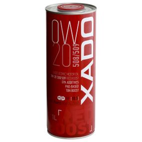Синтетична олива XADO Atomic Oil 0W-20 508/509 RED BOOST жерстяна банка 1 л
