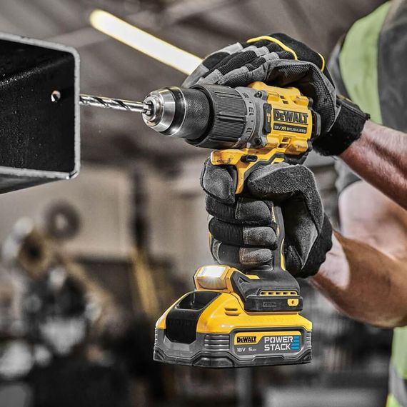 Дрель-шуруповёрт аккумуляторная бесщёточная ударная 90 Нм DeWALT DCD805H2T | Зображення 7