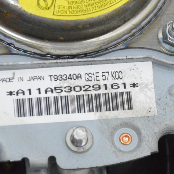 Подушка безпеки керма airbag Mazda 6 GH 2008-2012 Подушка водія аірбаг Мазда 6 GS1E57K00 T93340A | Зображення 3