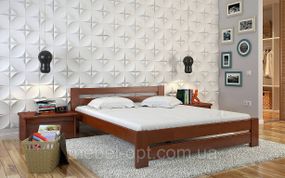 Деревянная кровать Симфония 90х190 см Arbor Drev двуспальная, 180х200