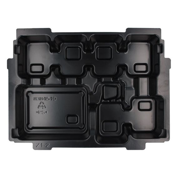 Вкладка 838454-9 для кейса Makita Makpac №1 (для зарядного пристрою та 4-х акумуляторів CXT) | Зображення 1