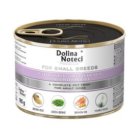 Dolina Noteci Premium консерва для собак мелких пород 185 г (кролик, фасоль и коричневый рис)