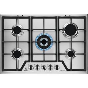 Варочная поверхность Electrolux газовая, 75см, чугун, нержавейка (KGS75362XX)