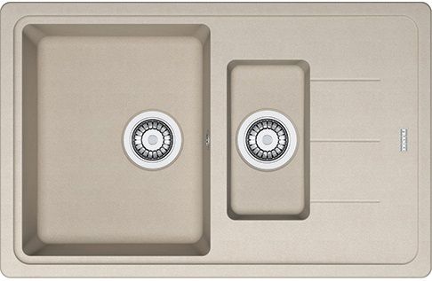 Кухонні мийки Franke BASIS BFG 651-78 Фраграніт/780х500х200/Словаччина/Сахара
 (114.0272.634)