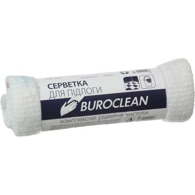 Тряпка для пола Buroclean 50х70 см белая 1 шт. (4823078910790) - Топ Продаж!