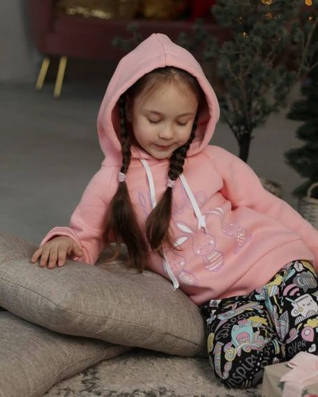 Худі для дівчинки Носи своє 104 Рожевий (p-8755-90085) | Зображення 7