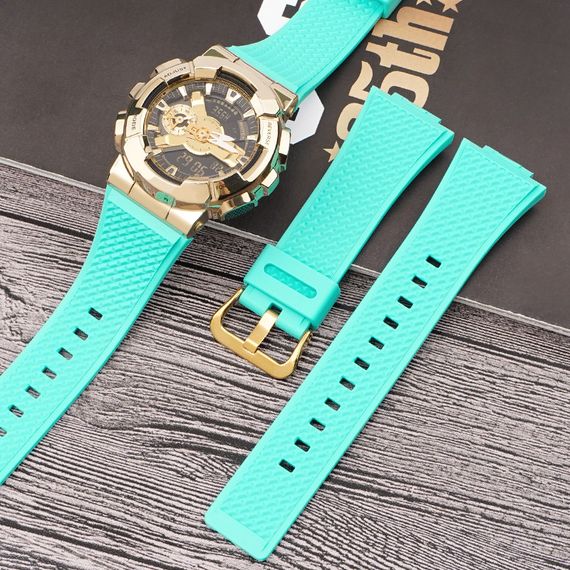 Ремінець для Casio G-Shock GA-100/110 Light Green GD | Зображення 2