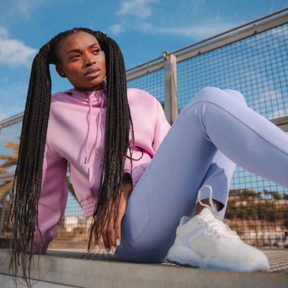 Легінси жіночі 520 неоново-фіолетові - M UA44L31 | Зображення 5