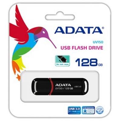 USB флеш накопичувач ADATA 128GB UV150 Black USB 3.0 (AUV150-128G-RBK) | Зображення 5