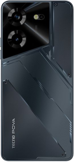 Смартфон TECNO POVA 5 (LH7n) 6.78' 8/128GB, 2SIM, 6000mAh, Mecha Black (4894947000492) | Зображення 8