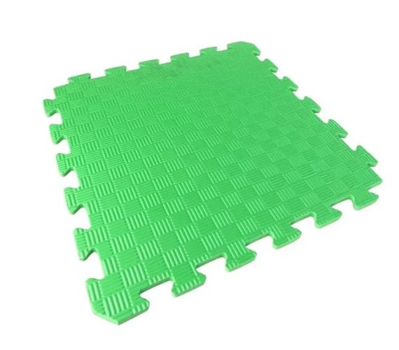 Мат-пазл (ластівчин хвіст) Sanstore EVA 50 x 50 x 1 см зелений 2172759216