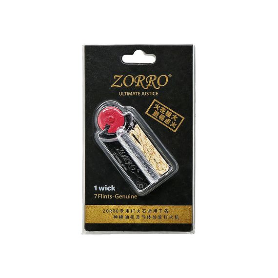 Фитиль И Кремень Для Зажигалки Zorro