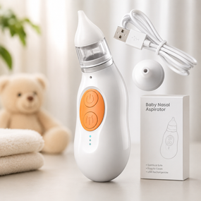 Портативный назальный аспиратор для младенцев / Детский соплеотсос Baby Nasal Aspirator