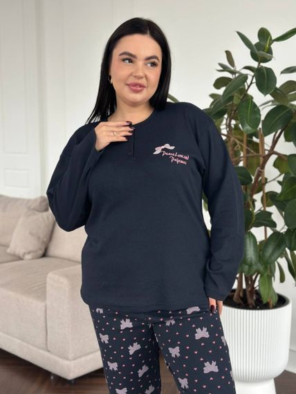 М’яка, затишна та ідеальна піжама PLUS SIZE | Зображення 5