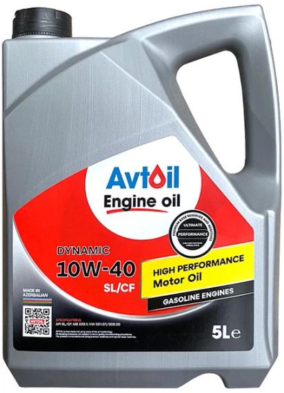 Моторна олива Avtoil Dynamic 10w40 SL/CF 5л