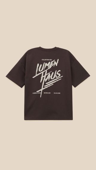 Футболка з принтом чоловіча LAWA P-MB02374 L Коричневий shop (2000999525636) | Зображення 2