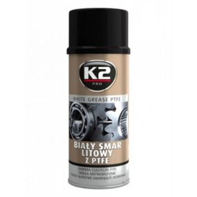 Мастило-спрей K2 WHITE GREASE PTFE, багатоцільове проникаюче (аерозоль) W121