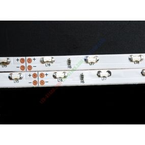 Червона світлодіодна стрічка бічного світіння 4,8 W SMD 4008 (60 шт. / М) IP20 Біла підкладка