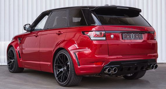 Комплект обвісів 2014-2018 (Lumma) для Range Rover Sport рр | Зображення 3