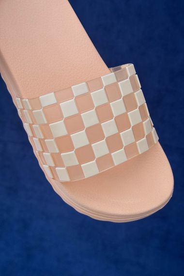 Шльопанці жіночі, колір персиковий, 243R5030-3 | Зображення 2