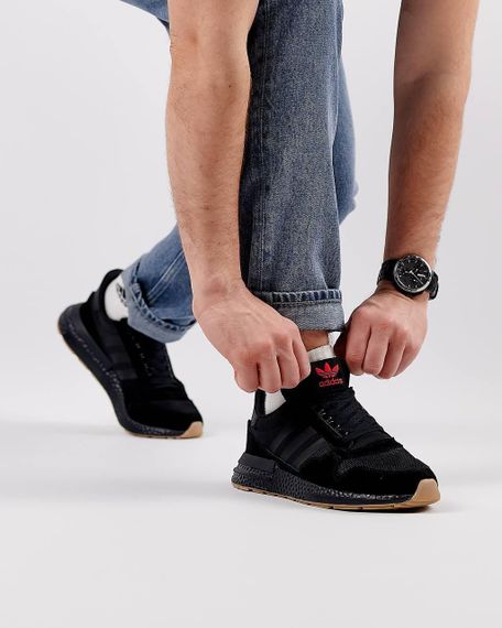 Кросівки ZX 500 Black весна / літо / осінь A1483 43 27.5 см | Зображення 4