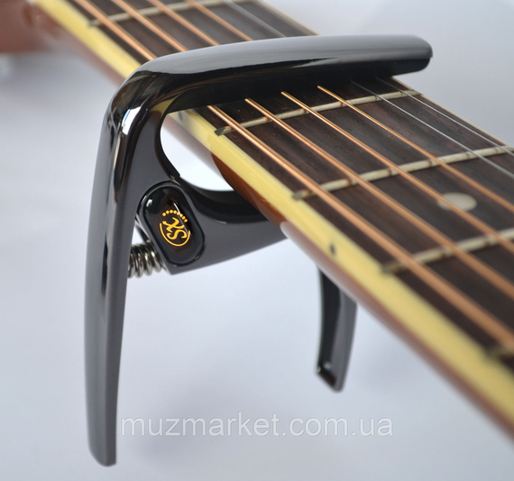 Каподастр для акустичної гітари SX ACP1BK | Зображення 3