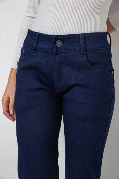 Джинсы женские Slim Fit, цвет темно-синий, 244R1052 | Зображення 4