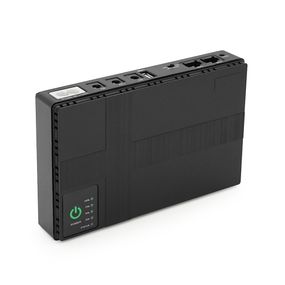 UPS-18W для роутерів/комутаторів/PON/POE-430, 5//9/12V, 1/2A, Li-ion 8800MAh, Black, BOX