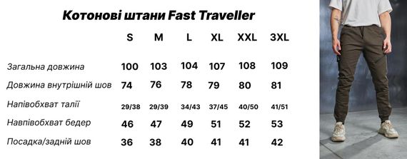 Котонові штани Fast Traveller сині | Зображення 9