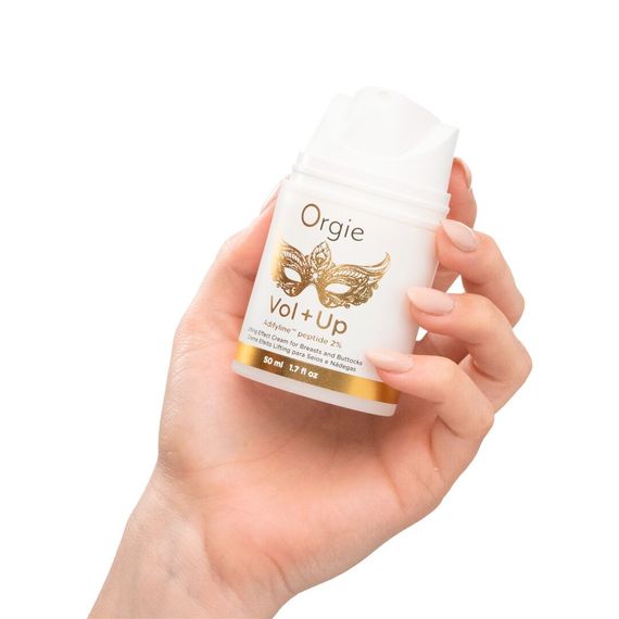 Крем з ефектом ліфтингу для грудей та сідниць Orgie – Vol + Up (50 мл), пептид Adifyline™ | Зображення 1