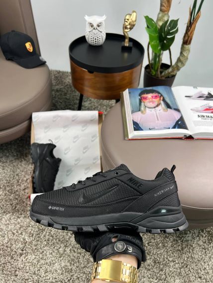 Мужские кроссовки New Rivah Gore-Tex All Black (топ качество) 42 27.5 | Зображення 3