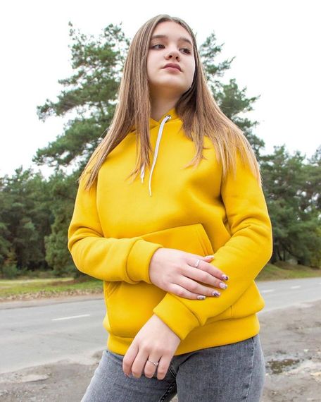 Худі для дівчинки (підлітковий) Носи своє 140 Жовтий (p-8757-90137) | Зображення 8