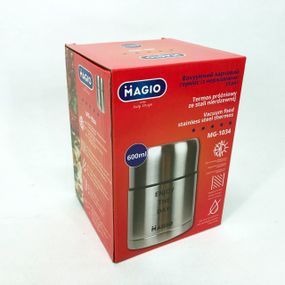 Ланч бокс для детей Magio MG-1034 600 мл, Термос для горячих блюд, Двойной термос JY-923 для еды