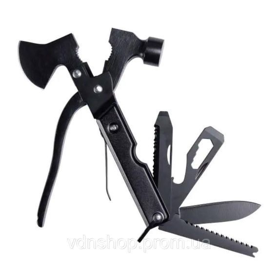 Туристичний набір інструментів для виживання 21х15х12 см похідний набір з аптечкою і лопатою Lugi HP-D-5 | Зображення 4