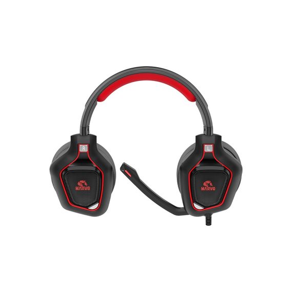 Навушники Marvo HG8960 Pro Red-LED Black/Red (HG8960) | Зображення 1