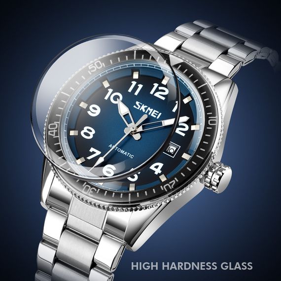 Skmei 9232SSIBU Silver/blue-steel strap | Зображення 3