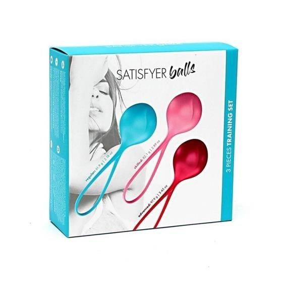 Вагінальні кульки - Satisfyer Balls C03 Single Sex Aura | Зображення 1