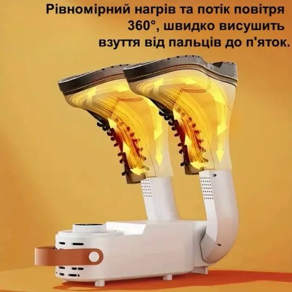 ОЧЕНКА! Сушарка для взуття стерилізація, усунення запахів 150 Watt (Немає паковання 3010) | Зображення 3