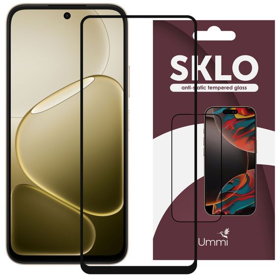 Захисне скло SKLO 3D для Oppo A6 / A6s / A6x / A6k Чорний