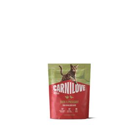 Корм сухий Carnilove Active Duck & Pheasant Sterilised для стерилізованих котів качка і фазан 400 г