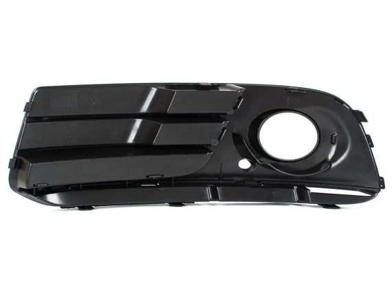 Audi Q5 8R FL рестайлінг (12-16) права передня решітка у бампер з отвором під галогенки, Ауді К'ю 5 8Р | Зображення 1