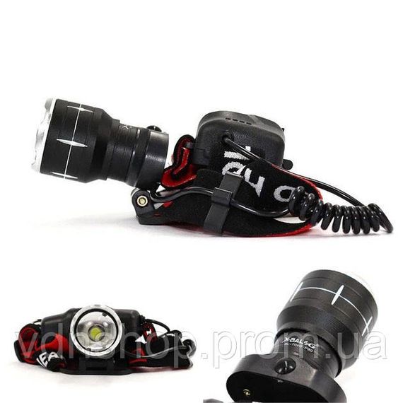 Головной фонарь с зарядным устройством, Налобный фонарик с usb зарядкой, Фонарь налобный мощный TH-88 | Зображення 3