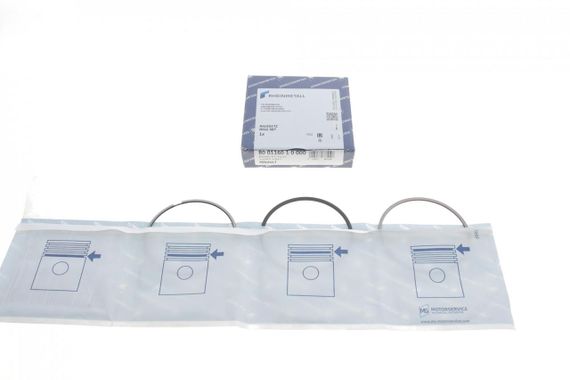 Кільця поршневі Renault Megane 11- Trafic 1.6DCI Opel Vivaro 1.6CDTI 14- 80.00mm STD  2-1.75-2  800116010000