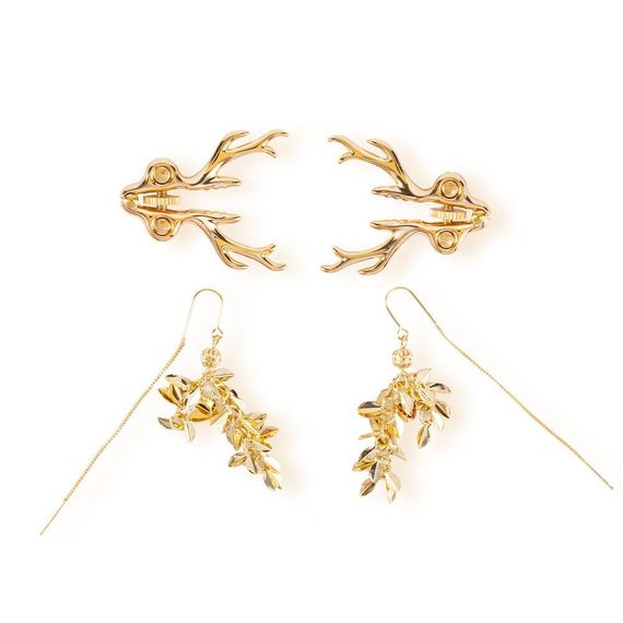 Затискачі для сосків LOCKINK SEVANDA Stag Adjustable Nipple Clamps Set Sex Aura | Зображення 3