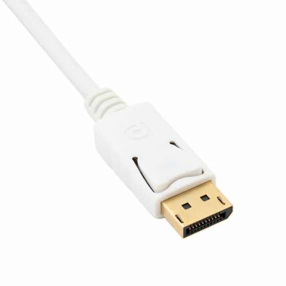 Кабель мультимедийный DisplayPort to HDMI 2.0m Extradigital (KBD1669) | Зображення 1